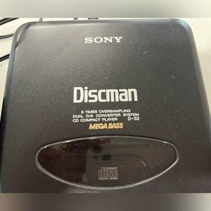 Vintage 90s Sony Discman